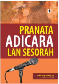 Image of Pranata Adicara Lan Sesorah